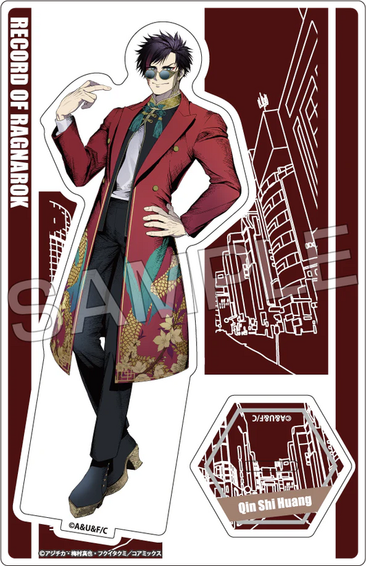 Valkyrie of the End Off Shot Collection Acrylic Stand Qin Emperor