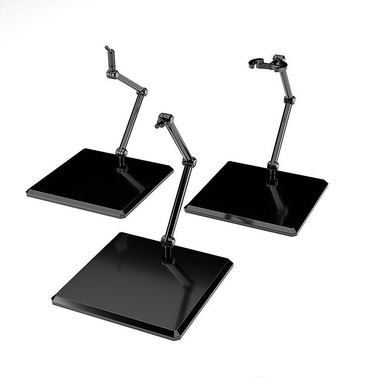 THE シンプルスタンド×3  BLACK【フィギュア＆模型用】