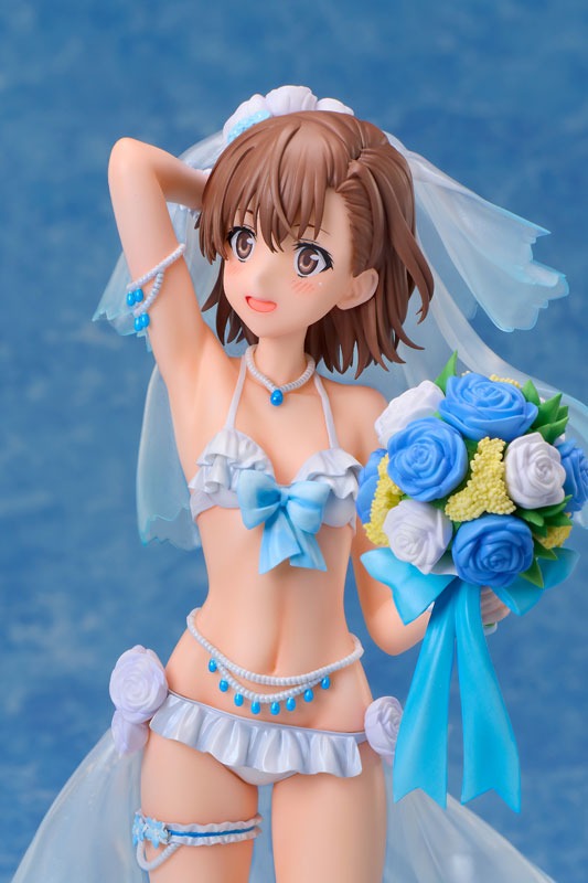 A Certain Scientific Railgun T Mikoto Misaka Wedding Swim Wear Ver. 1/7