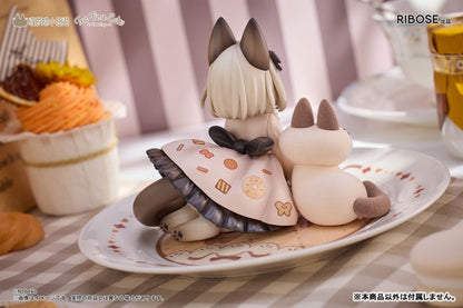 DLC Series Tea Time Cats × Nobeko Azukisan Siamese Cat Figure Limited Set
