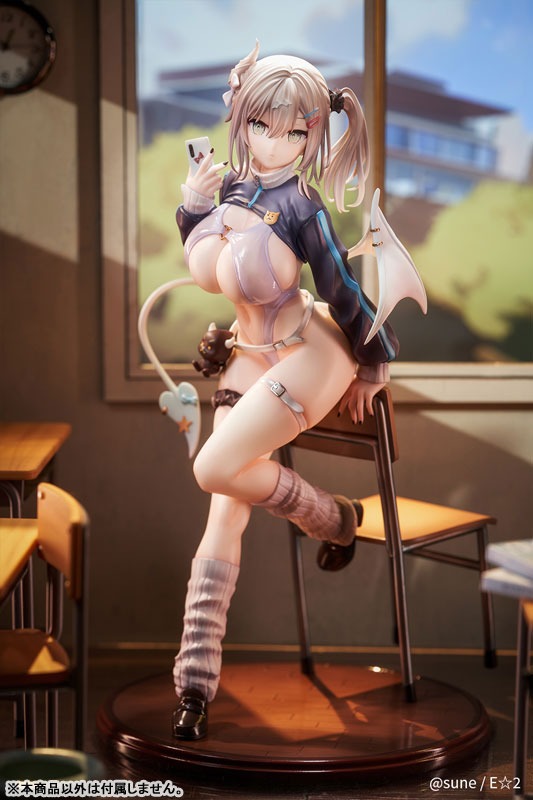 無口系ギャルサキュバス 篠宮ユキ Illustrated by sune