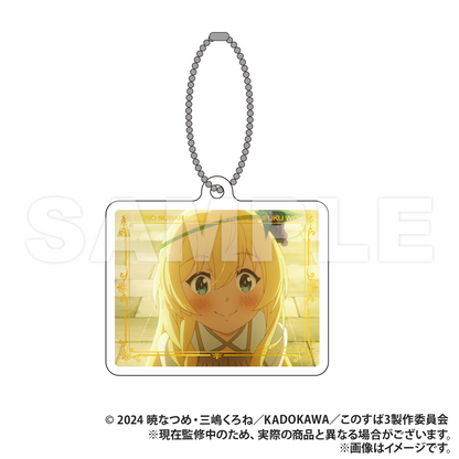 この素晴らしい世界に祝福を！3 トレーディング 箔押し風アクリルキーホルダー