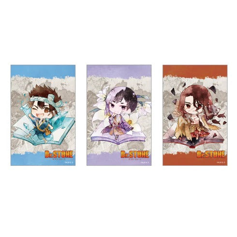 Dr.STONE キャラでるアート サテン地ステッカー 第1弾 9個入BOX