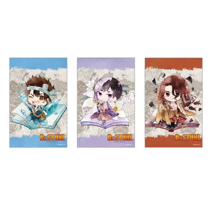 Dr.STONE キャラでるアート サテン地ステッカー 第1弾 9個入BOX