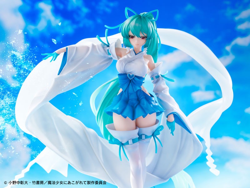 魔法少女にあこがれて　マジアアズール セット 魔法少女にあこがれて』マジアアズール 薄氷巫女 DX Ver. 1/7 – viviON