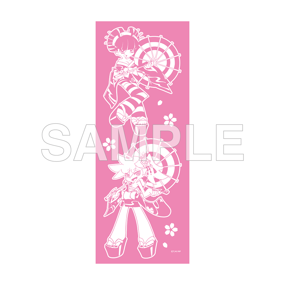 New PANTY & STOCKING with GARTERBELT Tenugui Japanese clothing Ver.