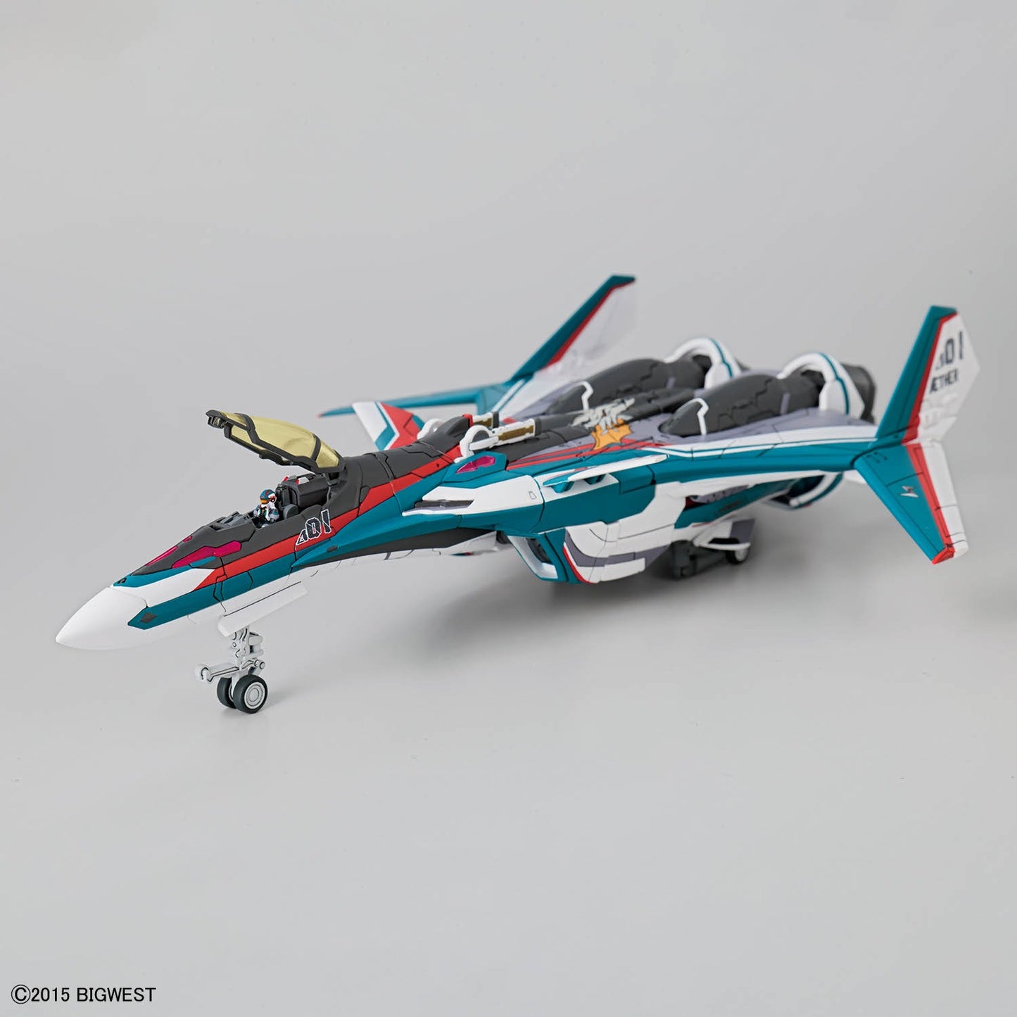 H.G. Macross VF-31S Siegfried (Arad Melders machine) Deluxe Set 1/100