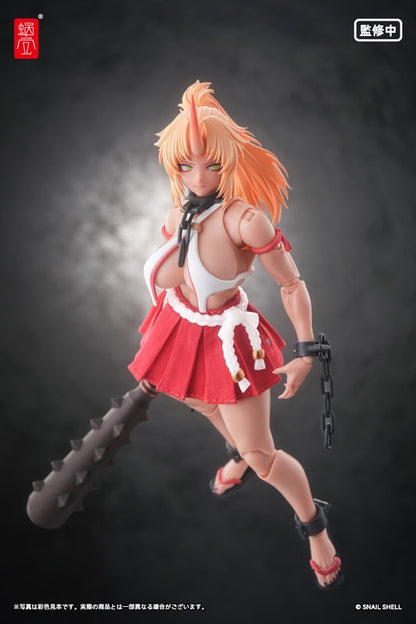 蝸之殼Snail Shell RPGEX-08 鬼巫女 次女・紅葉 1/12 完成品アクションフィギュア