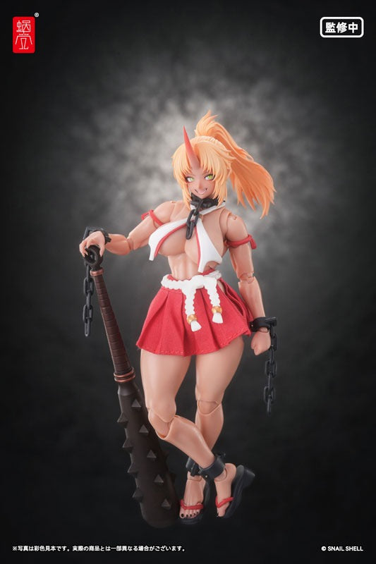 蝸之殼Snail Shell RPGEX-08 鬼巫女 次女・紅葉 1/12 完成品アクションフィギュア