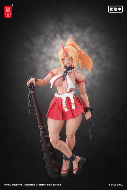 蝸之殼Snail Shell RPGEX-08 鬼巫女 次女・紅葉 1/12 完成品アクションフィギュア