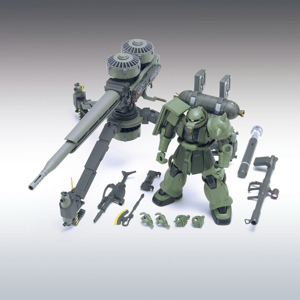 HGTB 機動戦士ガンダム サンダーボルト 量産型ザク＋ビック・ガン