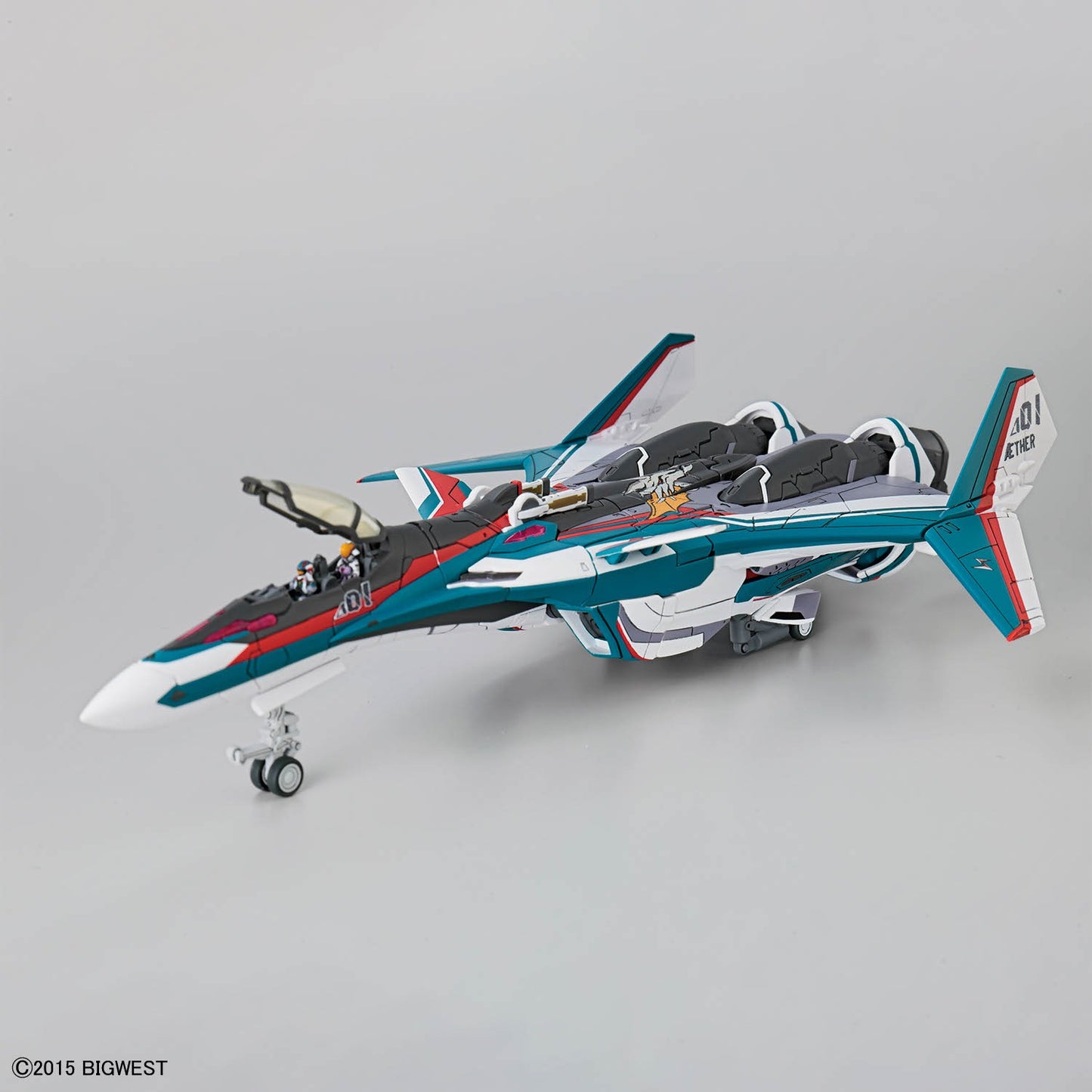 H.G. Macross VF-31S Siegfried (Arad Melders machine) Deluxe Set 1/100