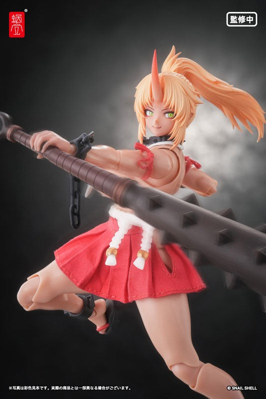 蝸之殼Snail Shell RPGEX-08 鬼巫女 次女・紅葉 1/12 完成品アクションフィギュア