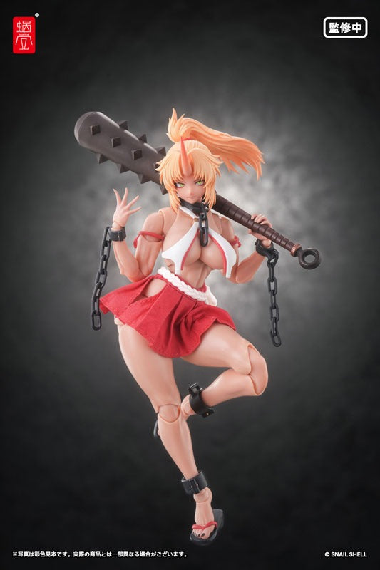 蝸之殼Snail Shell RPGEX-08 鬼巫女 次女・紅葉 1/12 完成品アクションフィギュア