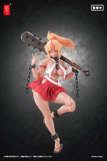 蝸之殼Snail Shell RPGEX-08 鬼巫女 次女・紅葉 1/12 完成品アクションフィギュア