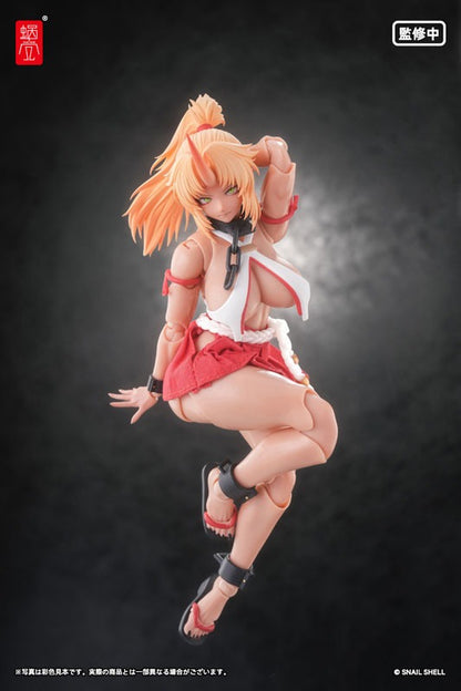 蝸之殼Snail Shell RPGEX-08 鬼巫女 次女・紅葉 1/12 完成品アクションフィギュア