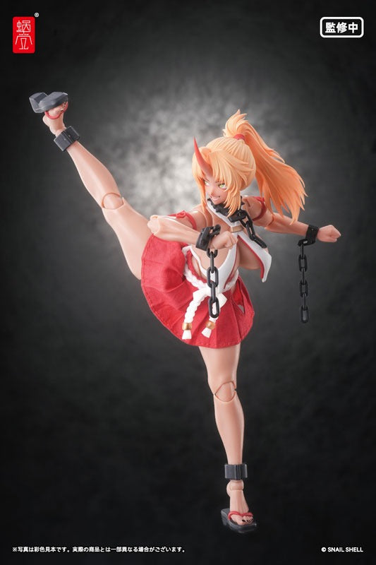 蝸之殼Snail Shell RPGEX-08 鬼巫女 次女・紅葉 1/12 完成品アクションフィギュア