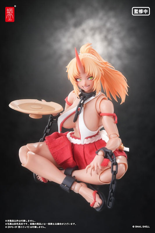 蝸之殼Snail Shell RPGEX-08 鬼巫女 次女・紅葉 1/12 完成品アクションフィギュア