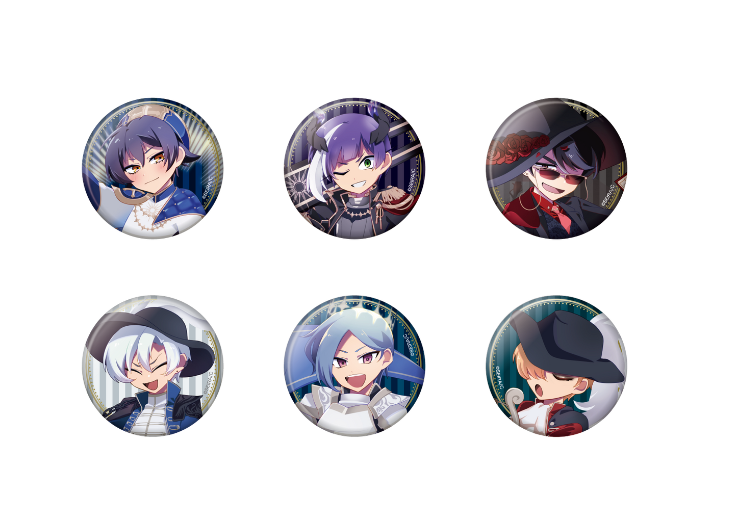 ガチ恋粘着獣 ～ネット配信者の彼女になりたくて～ トレーディングホロ缶バッジ ファンタジー Ver. ＜12種＞ 【コンプリートセット】