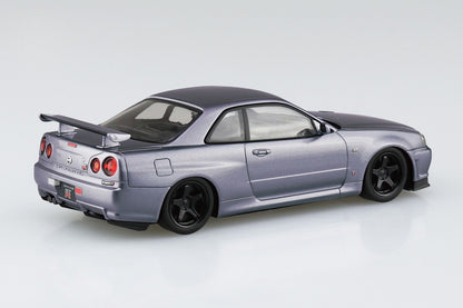 Rakupla 스냅 키트 Nissan R34 Skyline GT-R 커스텀 휠(애슬리트 실버)