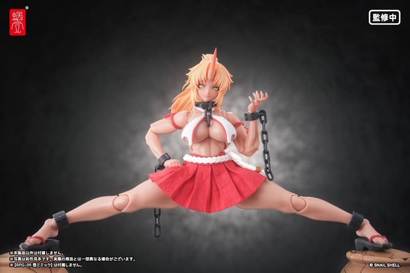 蝸之殼Snail Shell RPGEX-08 鬼巫女 次女・紅葉 1/12 完成品アクションフィギュア