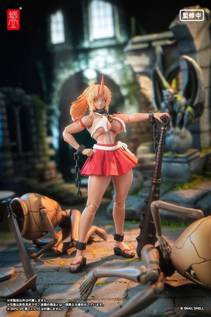 蝸之殼Snail Shell RPGEX-08 鬼巫女 次女・紅葉 1/12 完成品アクションフィギュア