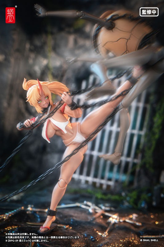 蝸之殼Snail Shell RPGEX-08 鬼巫女 次女・紅葉 1/12 完成品アクションフィギュア