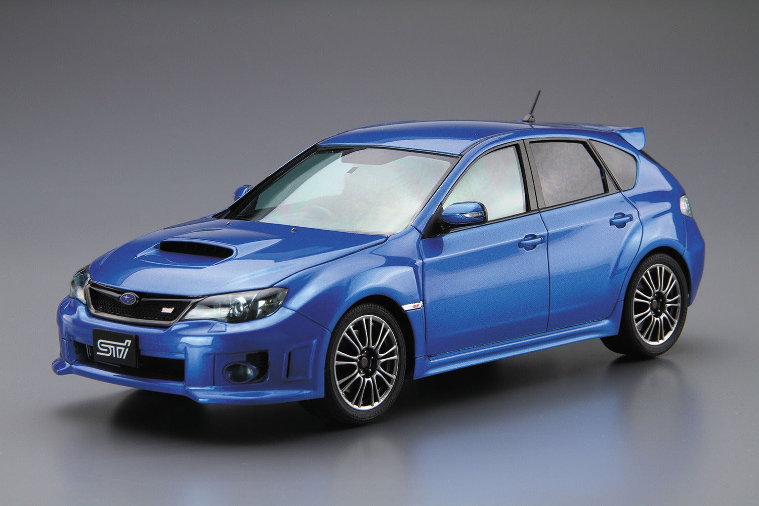 ザ☆モデルカー 1/24 スバル GRB インプレッサWRX STI '10 – viviON BLUE