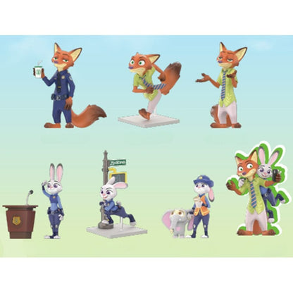 迪士尼疯狂动物城朱迪和尼克的故事系列