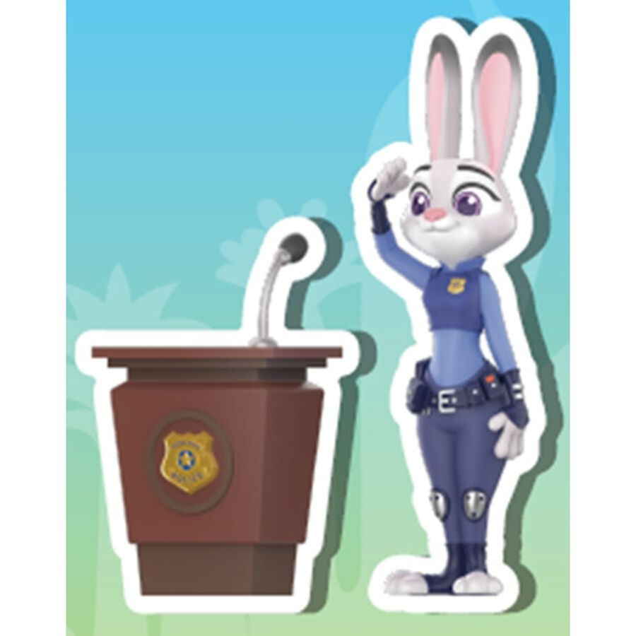 迪士尼疯狂动物城朱迪和尼克的故事系列