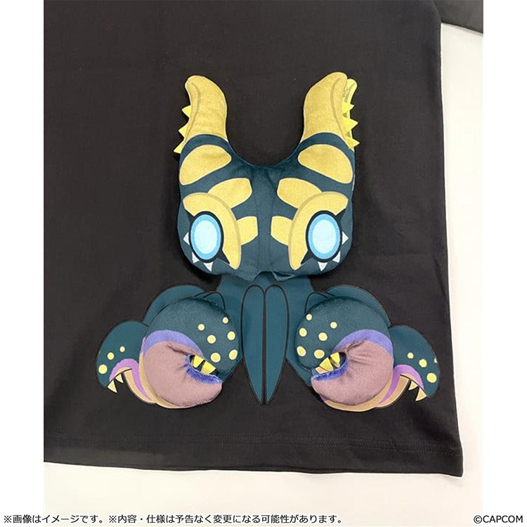 몬스터 헌터Wilds 팝업 티셔츠 Nu Egudora