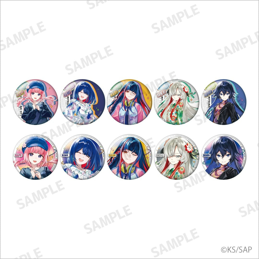 【単品・BOX】神椿市建設中。 トレーディング缶バッジ（等身）