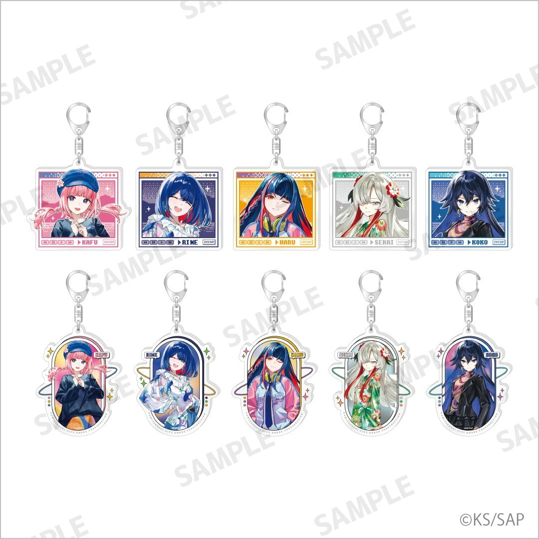 【単品・BOX】神椿市建設中。 トレーディングアクリルキーホルダー（等身）