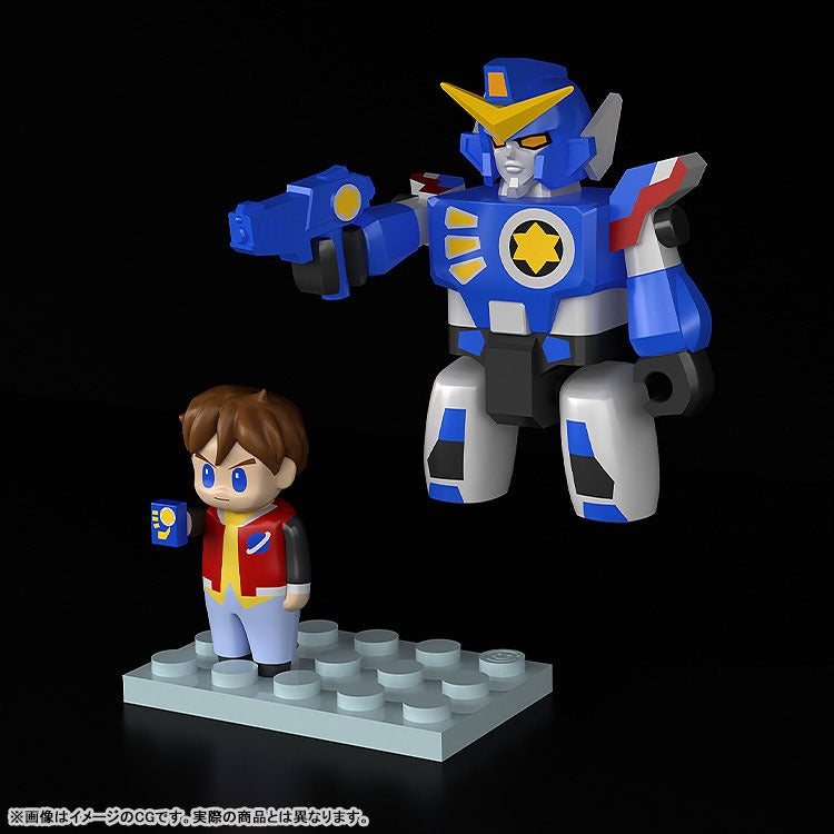 BRICKROID 伝説の勇者ダ・ガーン ダ・ガーン＆高杉星史セット