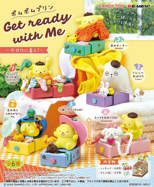 ポムポムプリン Get ready with Me -今日なに着る？-