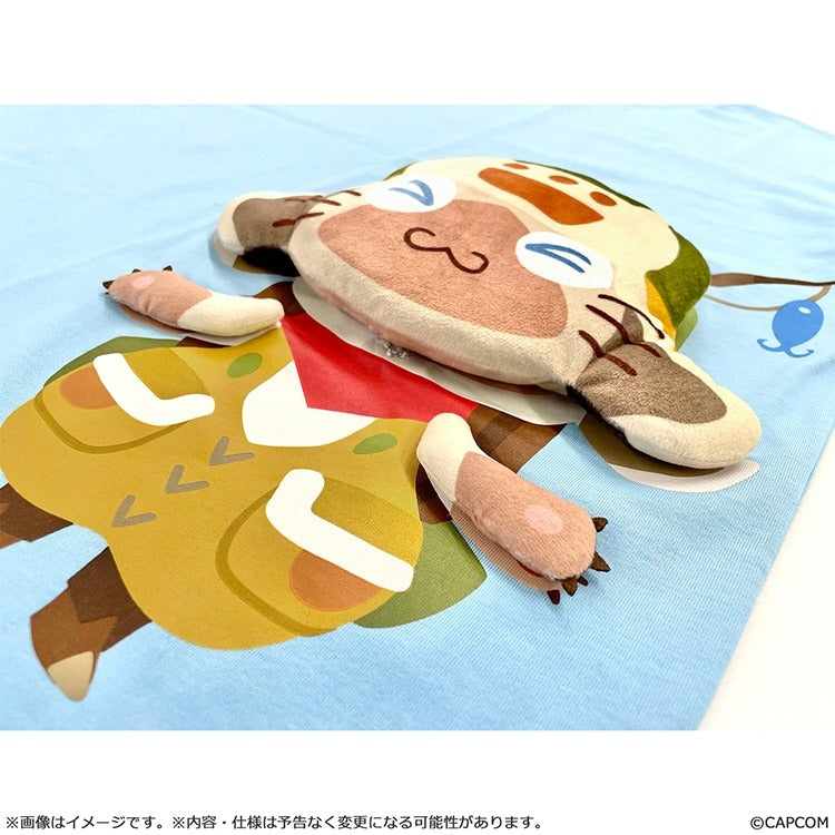 モンスターハンターワイルズ 飛び出すTシャツ オトモアイルー – viviON