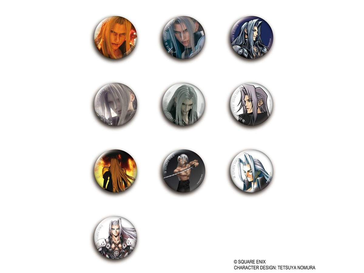 Final Fantasy VII Can Badge Collection Sephiroth Vol. 1 10-pack Box