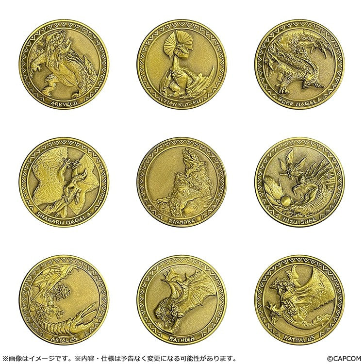 [Single item/BOX]Monster Hunter Medal Collection Vol.1