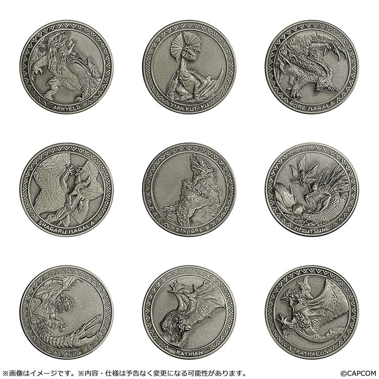 [Single item/BOX]Monster Hunter Medal Collection Vol.1