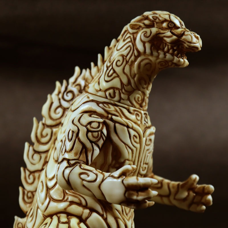 MSS ゴジラCREATION ゴジラ(1954) 青銅器Image 象牙風カラー Ver.