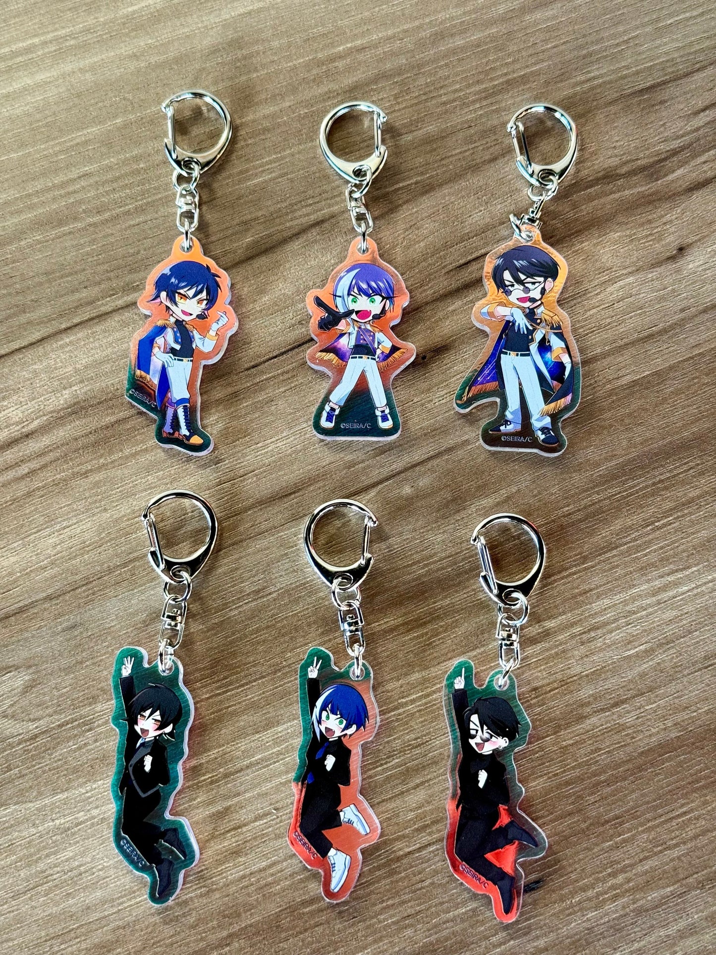 【単品・BOX】ガチ恋粘着獣 ～ネット配信者の彼女になりたくて～ コズミック BIRTHDAYライブ トレーディング オーロラアクリルキーホルダー