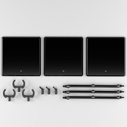 THE シンプルスタンド×3  BLACK【フィギュア＆模型用】