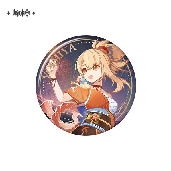 原神 七聖召喚大会シリーズ キャラ缶バッジ 宵宮 – viviON BLUE