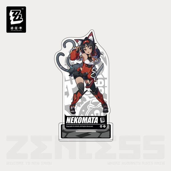 ゼンレスゾーンゼロ立ち絵シリーズ キャラアクリルスタンド 邪兎屋 猫又