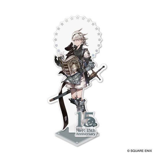 NieR Series 15 Anniversary 아크릴 스탠드 소년 NieR & 백서