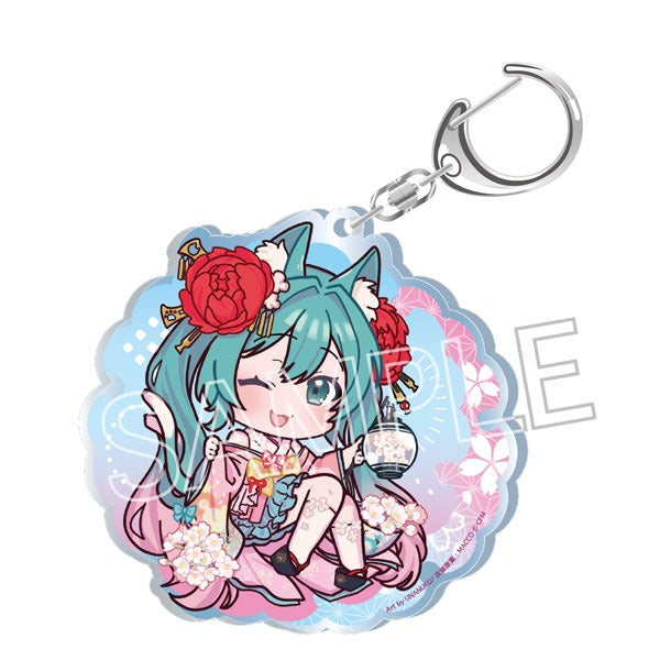 Hatsune Miku Hyakuki Yagyo ~Reien~ Acrylic Keychain Nekomata B (Nekomata)