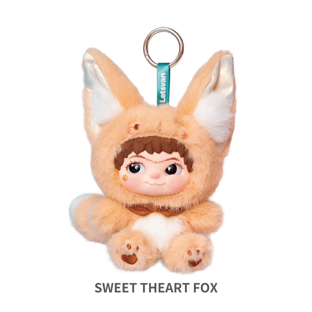 WAKUKU(와쿠쿠) 트레이딩 마스코트 시리즈 FOX & BUNNY