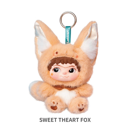 WAKUKU(와쿠쿠) 트레이딩 마스코트 시리즈 FOX & BUNNY