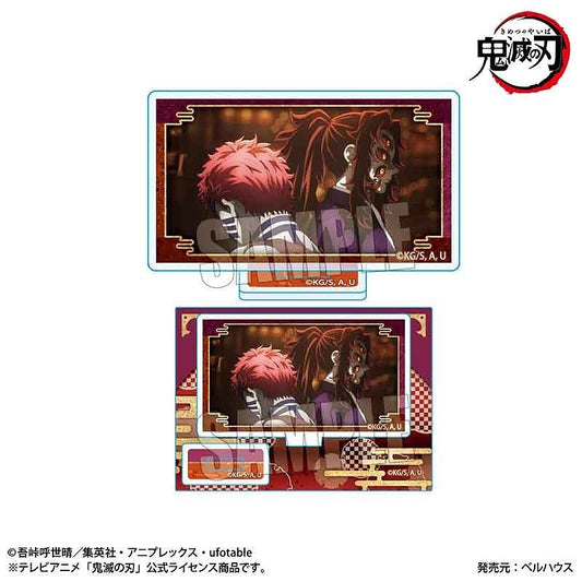鬼滅の刃 刀鍛冶の里編 メモリーズミニスタンド 鬼 Ver.／黒死牟&猗窩座