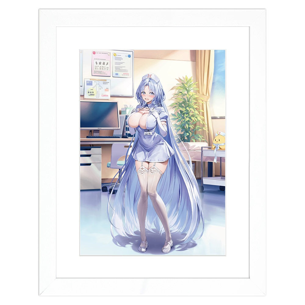 アズールレーン 描き下ろしキャラファイングラフ アルザス／ナース A4